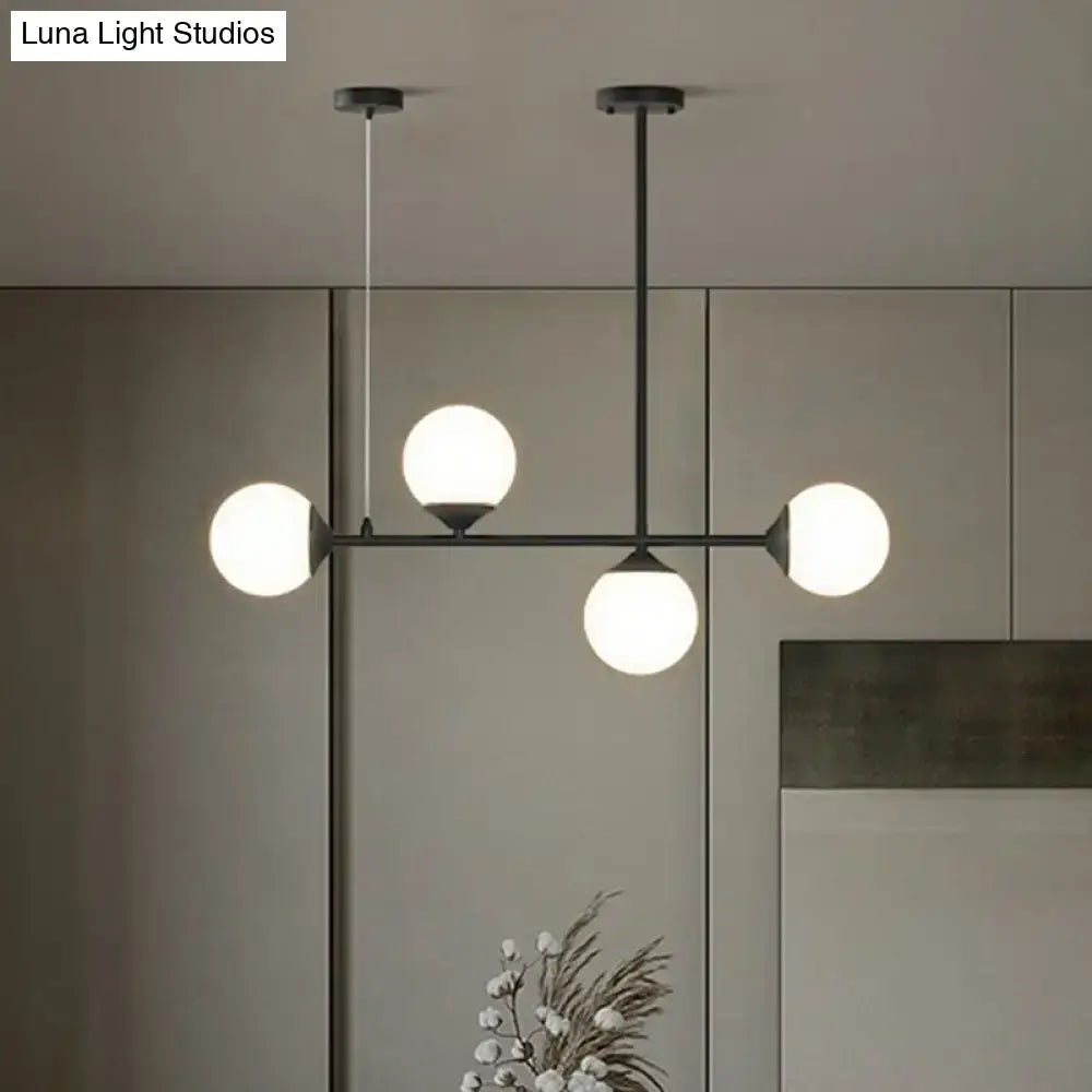 Gold Opaline Glass Pendant