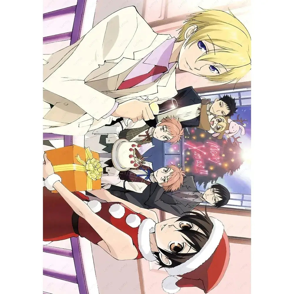 Pink Anime Poster Art