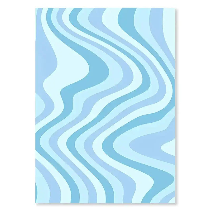 Pastel Checkered Flower Poster