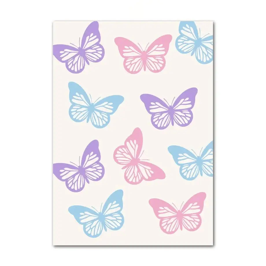 Smiley Flower Pastel Art