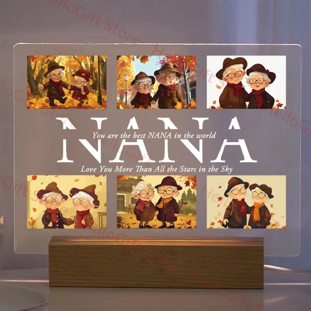 Custom Acrylic Photo Lamp