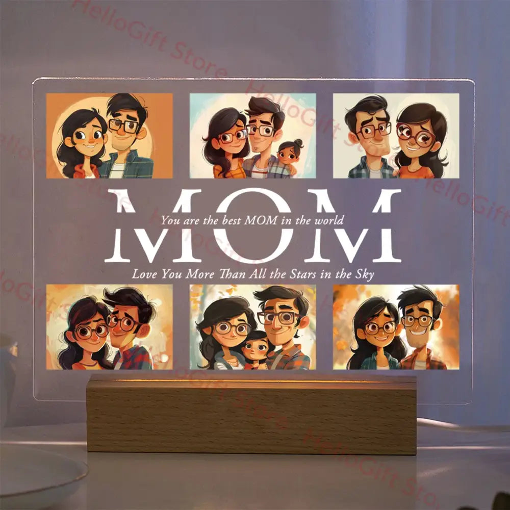 Custom Acrylic Photo Lamp