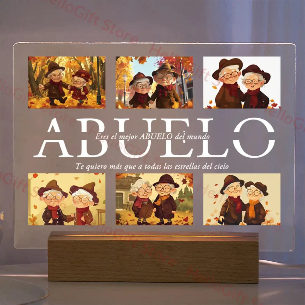 Custom Acrylic Photo Lamp