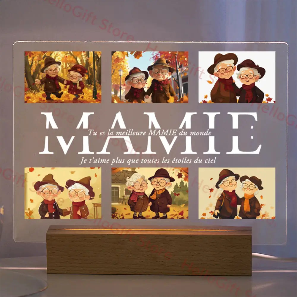 Custom Acrylic Photo Lamp