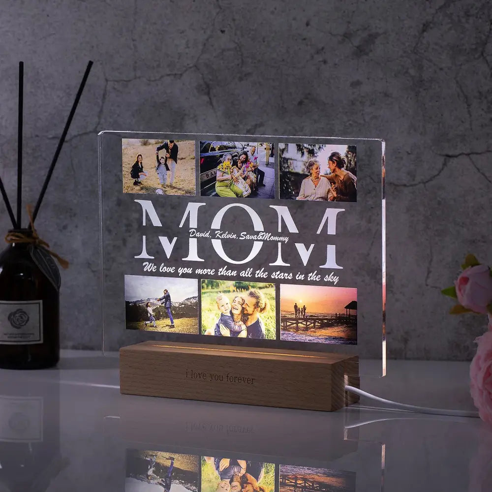 Custom Acrylic Photo Lamp