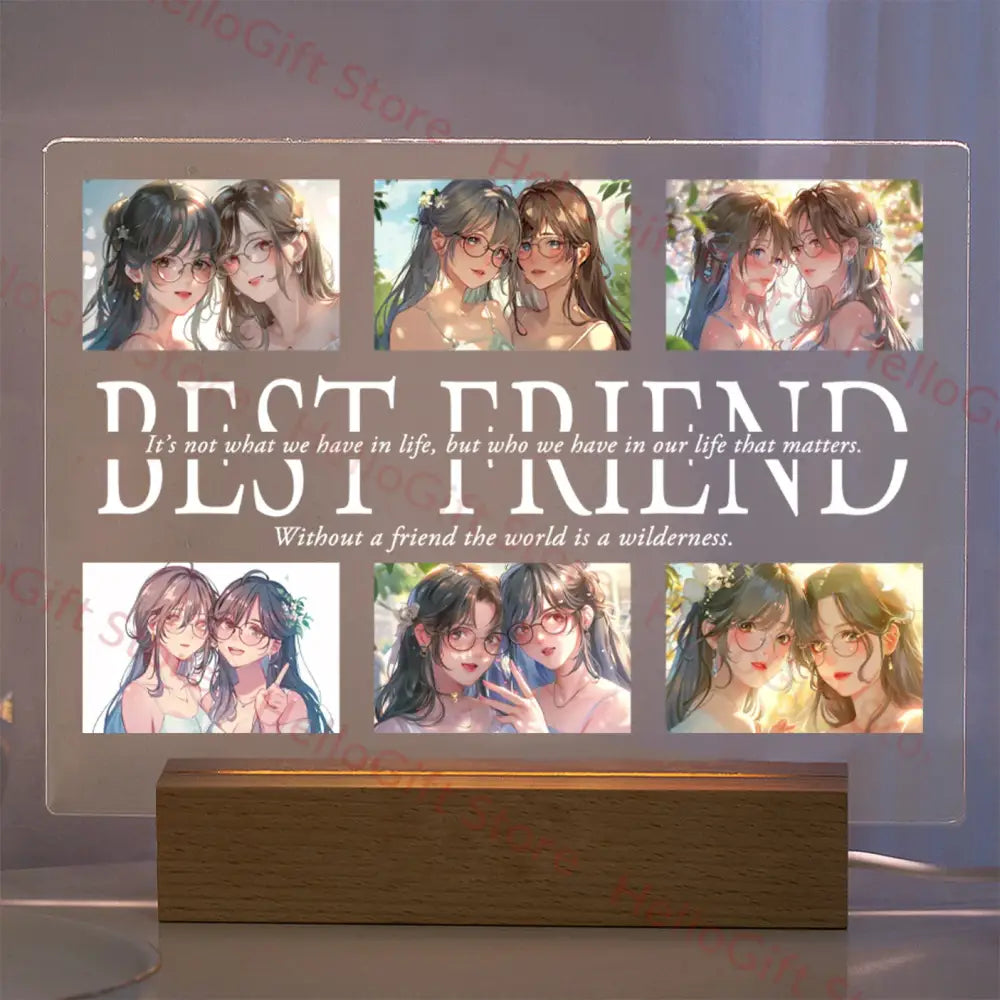 Custom Acrylic Photo Lamp