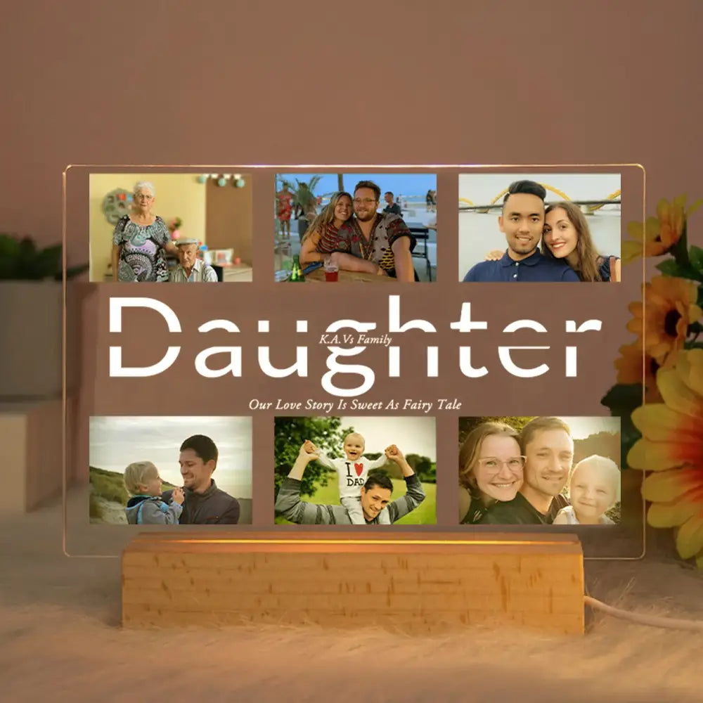 Custom Acrylic Photo Lamp