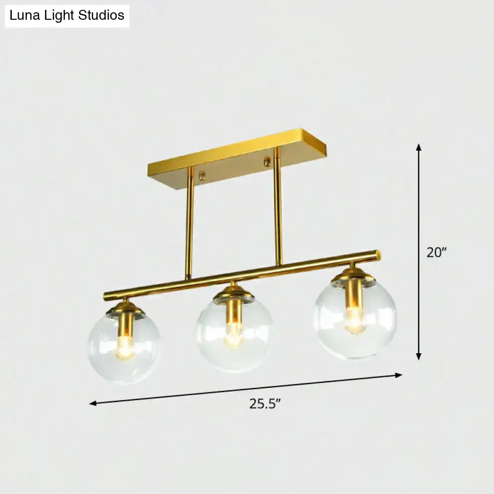Gold Globe Island Light