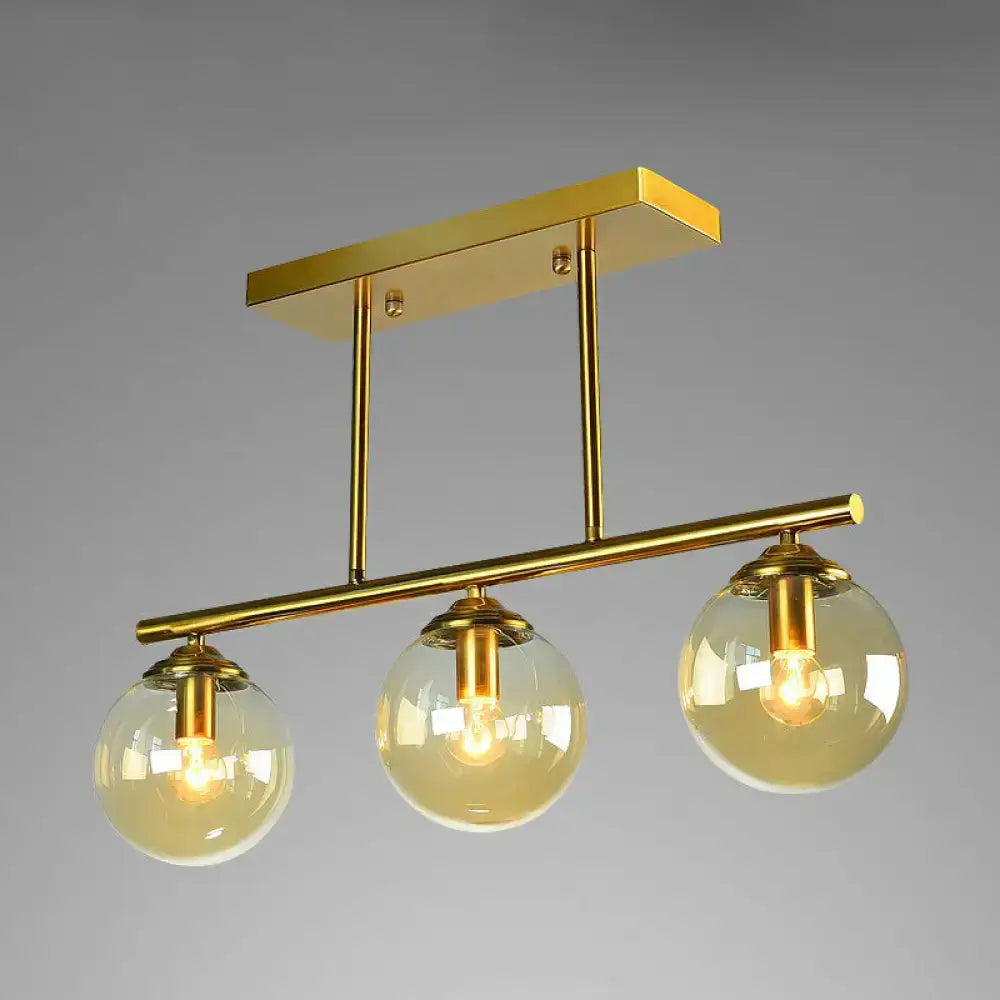 Gold Globe Island Light