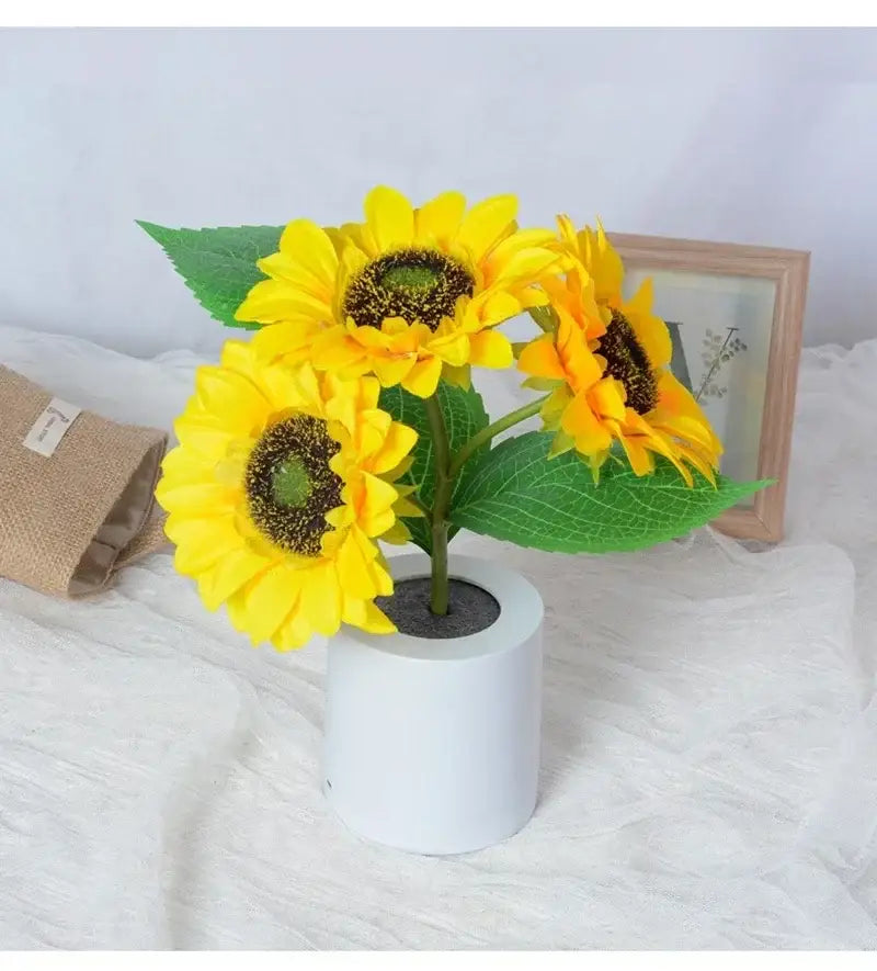 Yellow Blue LED Lamp