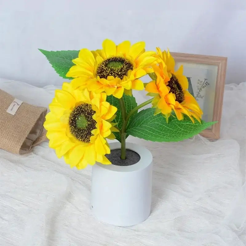 Yellow Blue LED Lamp