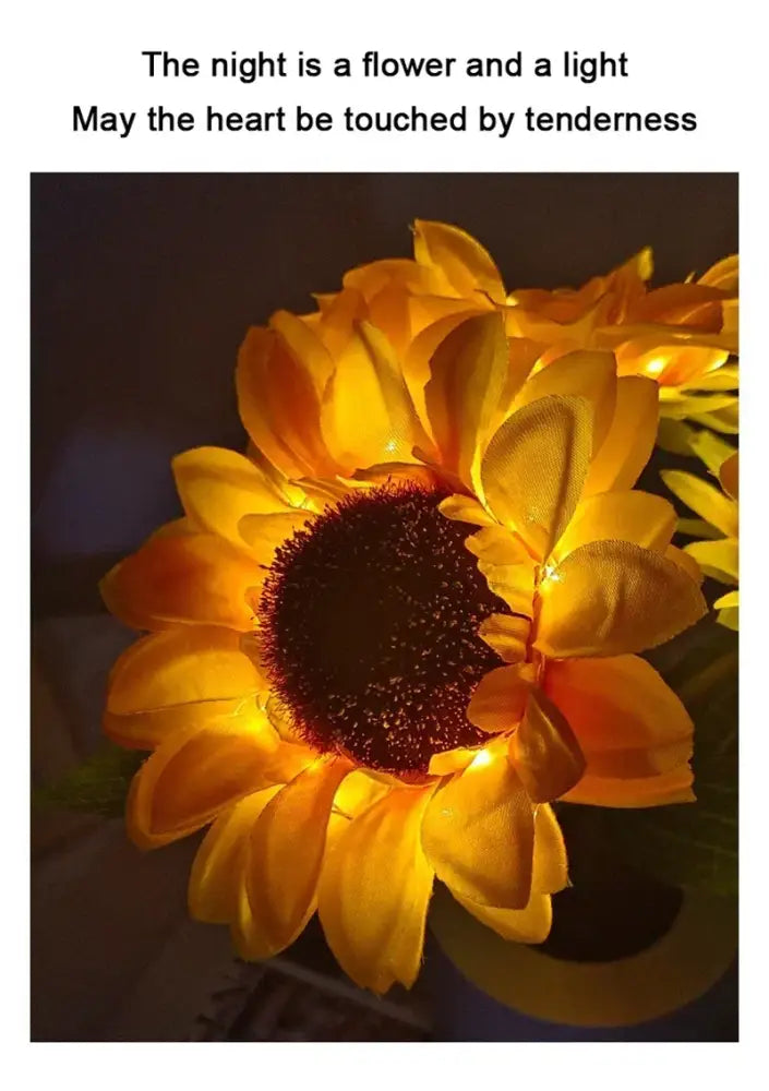 Yellow Blue LED Lamp