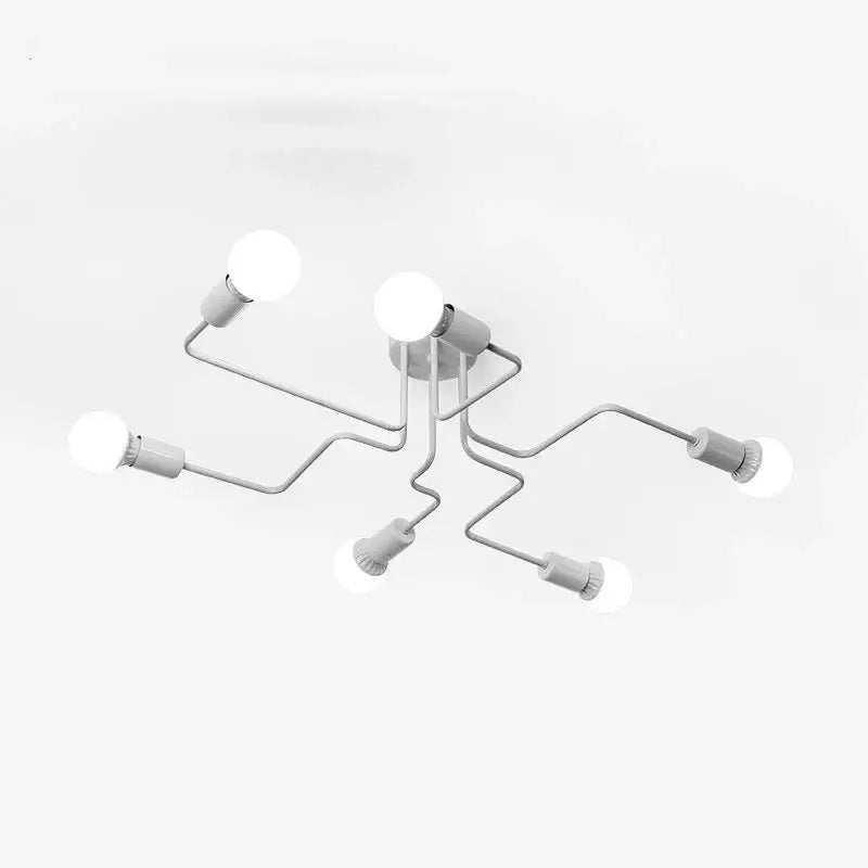 Wrought Iron Ceiling Fixture