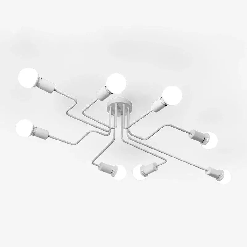 Wrought Iron Ceiling Fixture