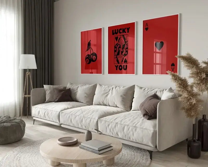 Retro Beige Wall Art