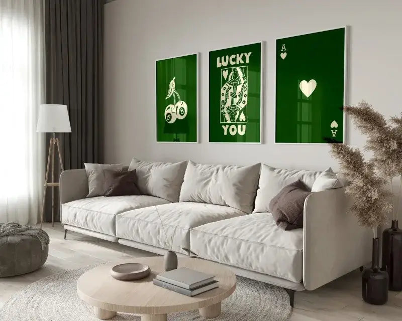 Retro Beige Wall Art