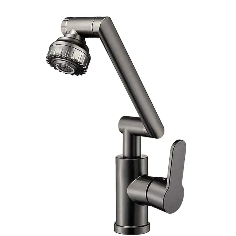 Black Dual-Mode Kitchen Faucet