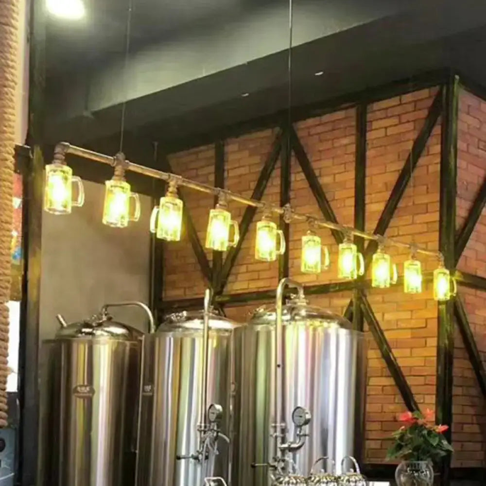 Bronze Industrial Pendant Light
