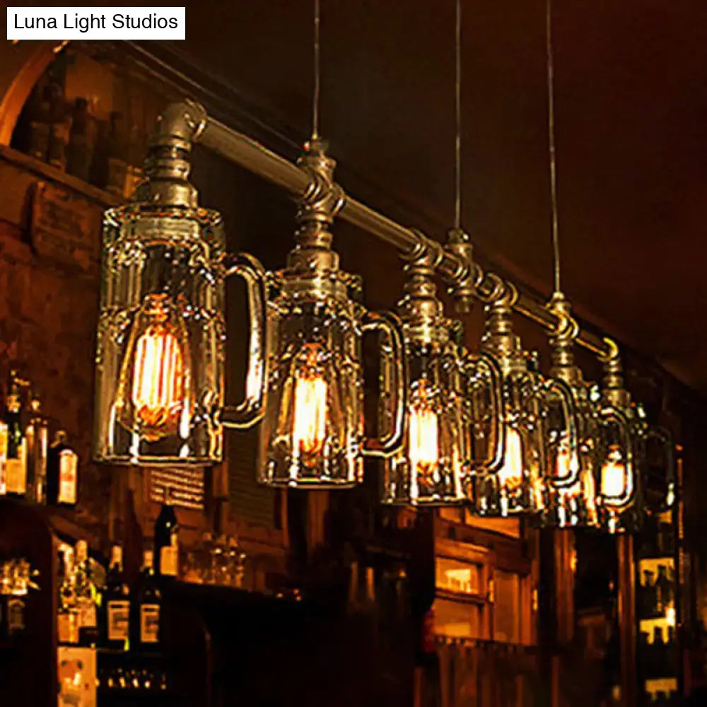 Bronze Industrial Pendant Light