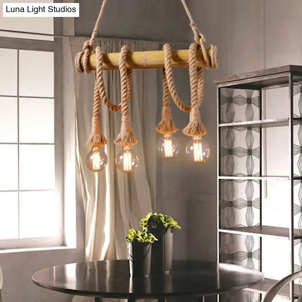 Brown Bamboo Island Light