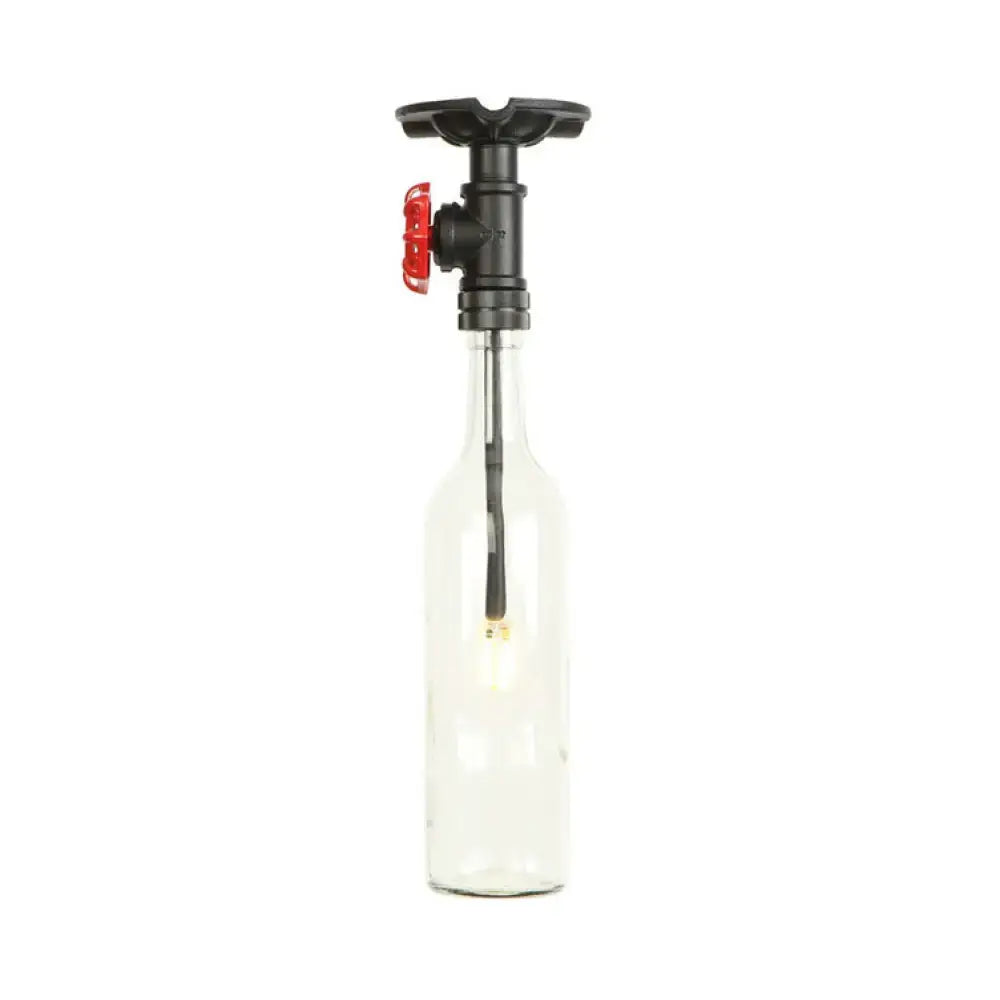 Amber Glass Flush Light