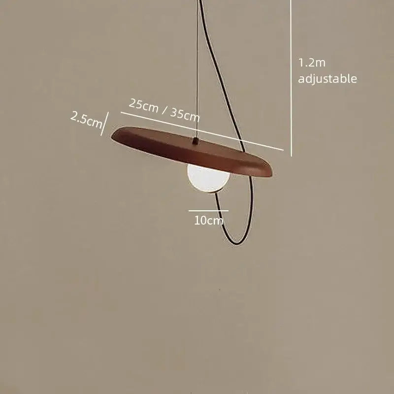 Black Scandinavian Pendant Light