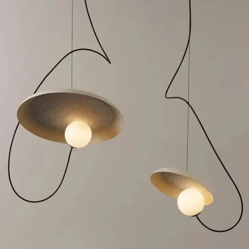 Black Scandinavian Pendant Light