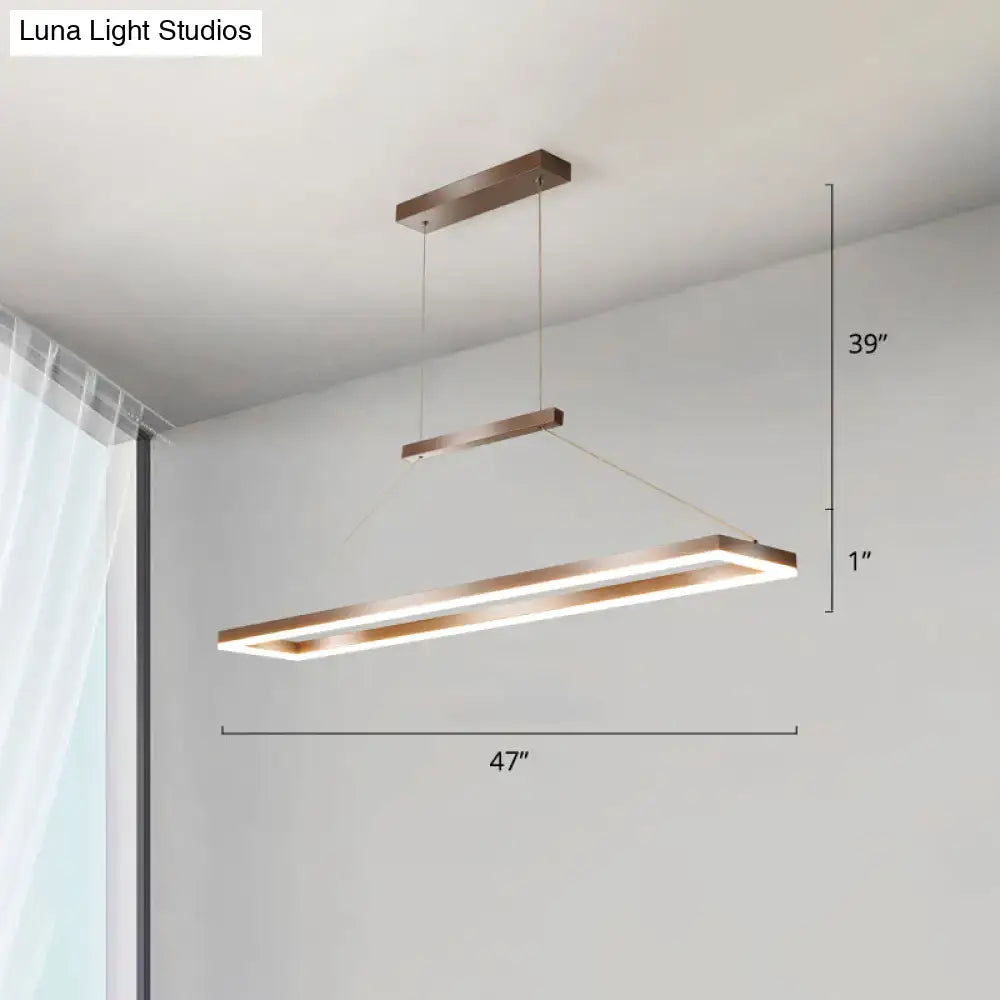 Bronze Island Pendant Light