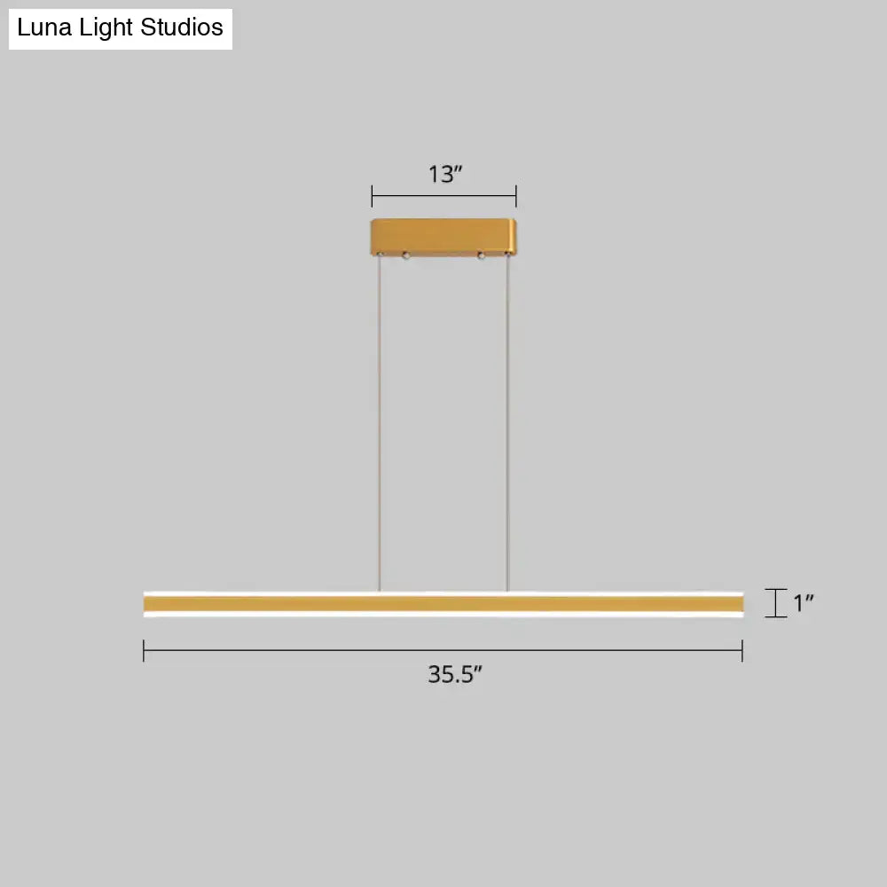 Copper Triangle LED Lamp