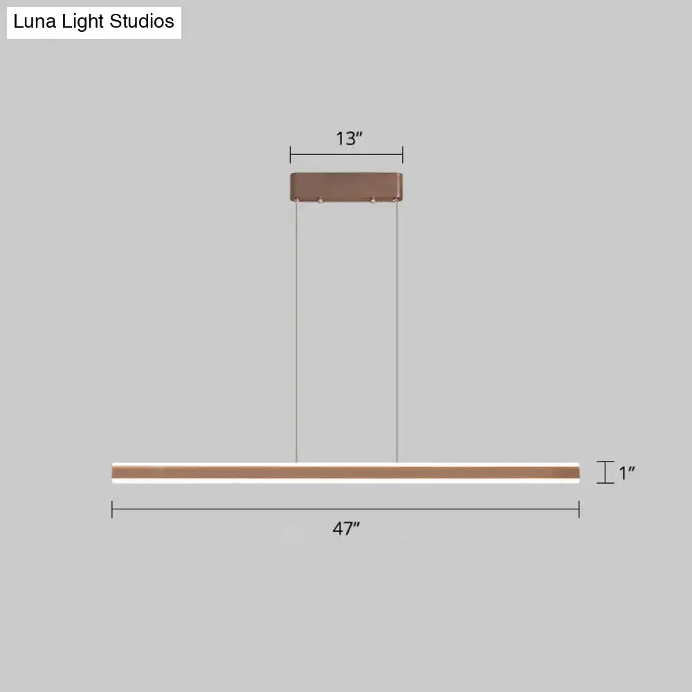 Copper Triangle LED Lamp