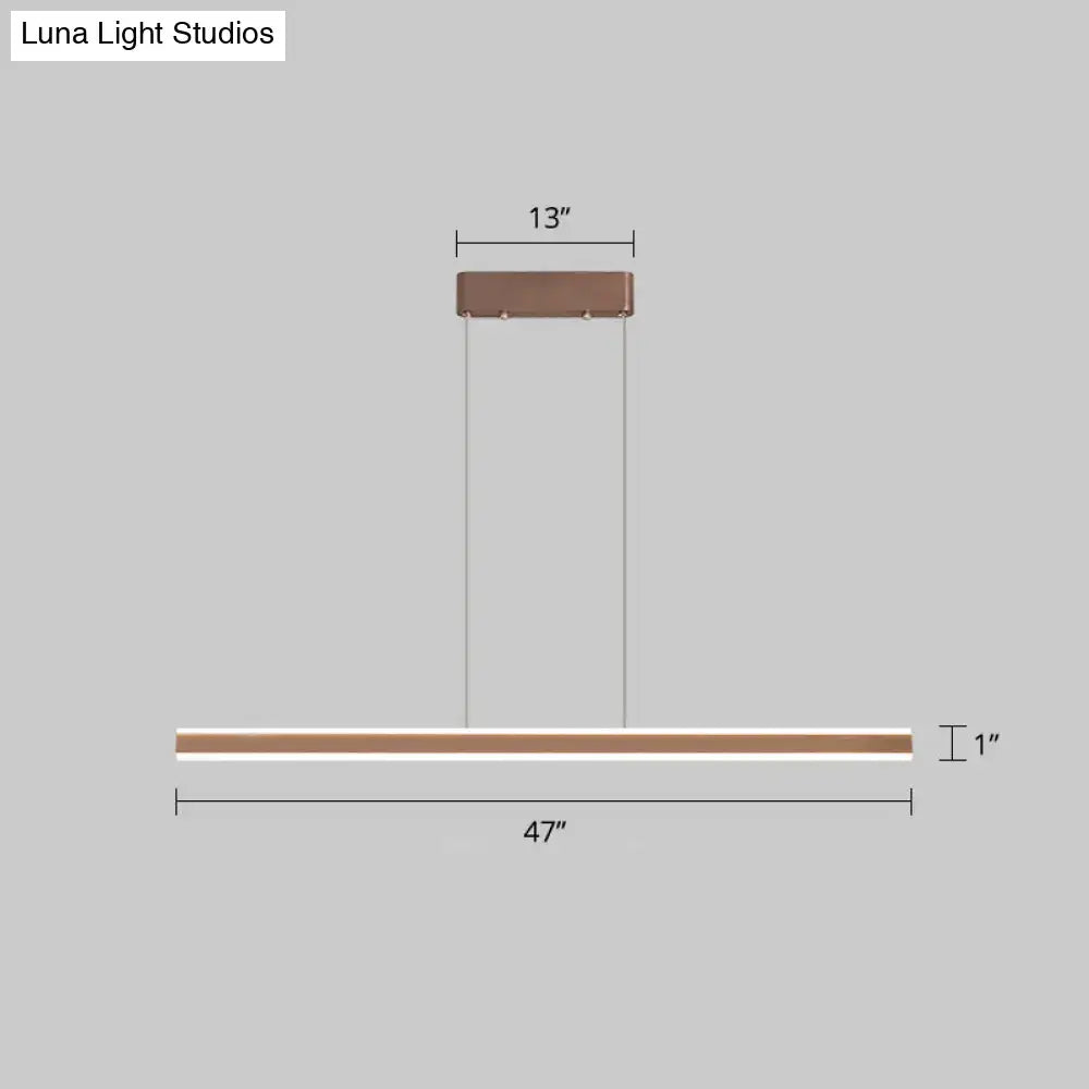 Copper Triangle LED Lamp