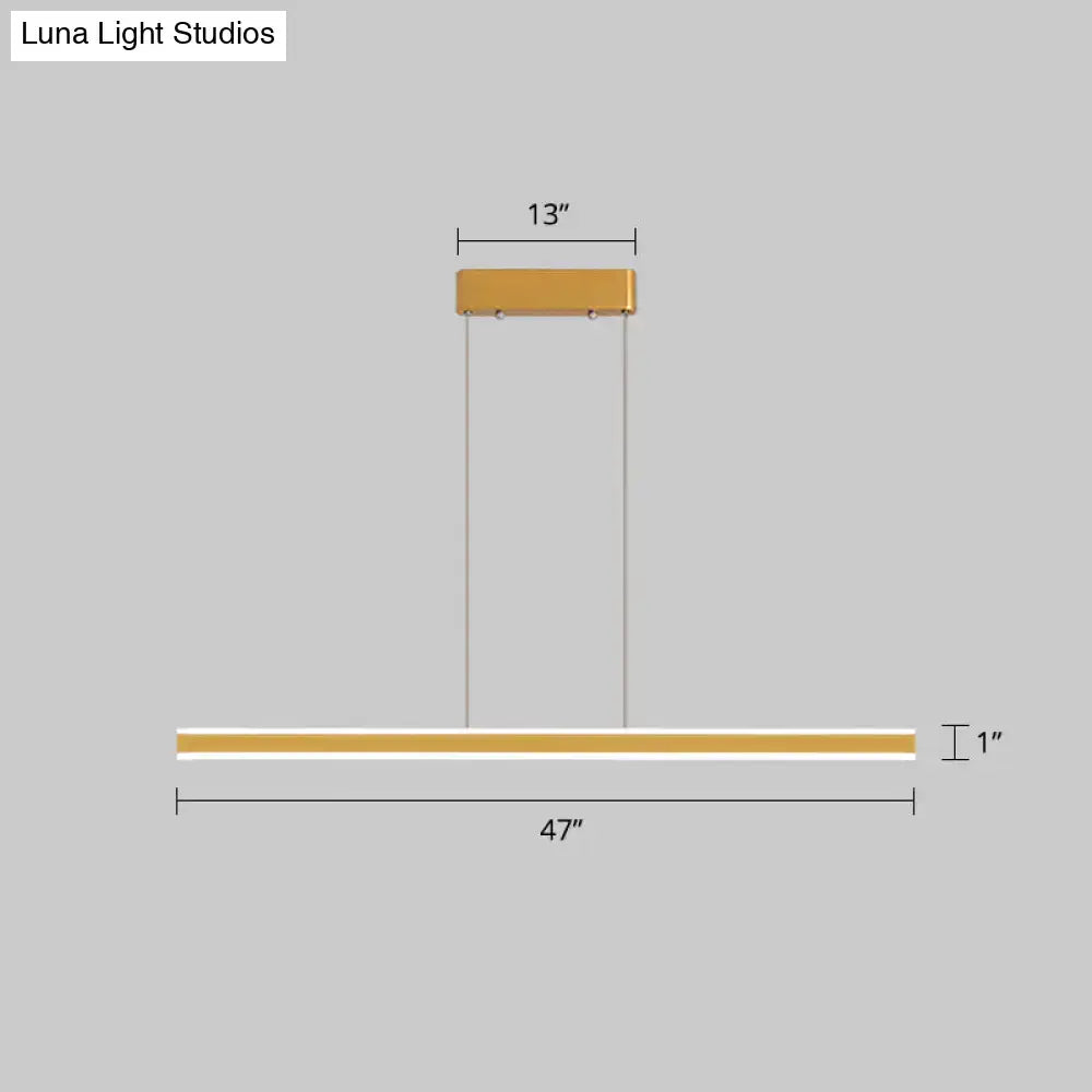 Copper Triangle LED Lamp