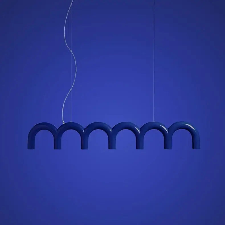 Black U-Shaped Chandelier