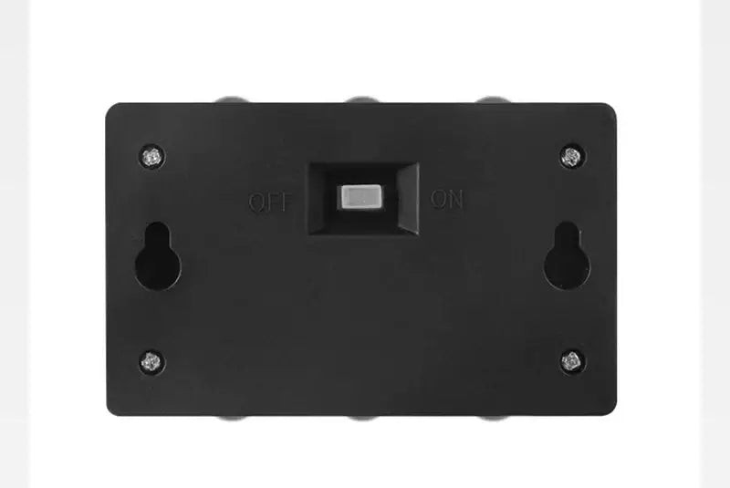 Black Solar Wall Light