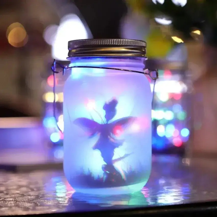 Solar Mason Jar Lanterns
