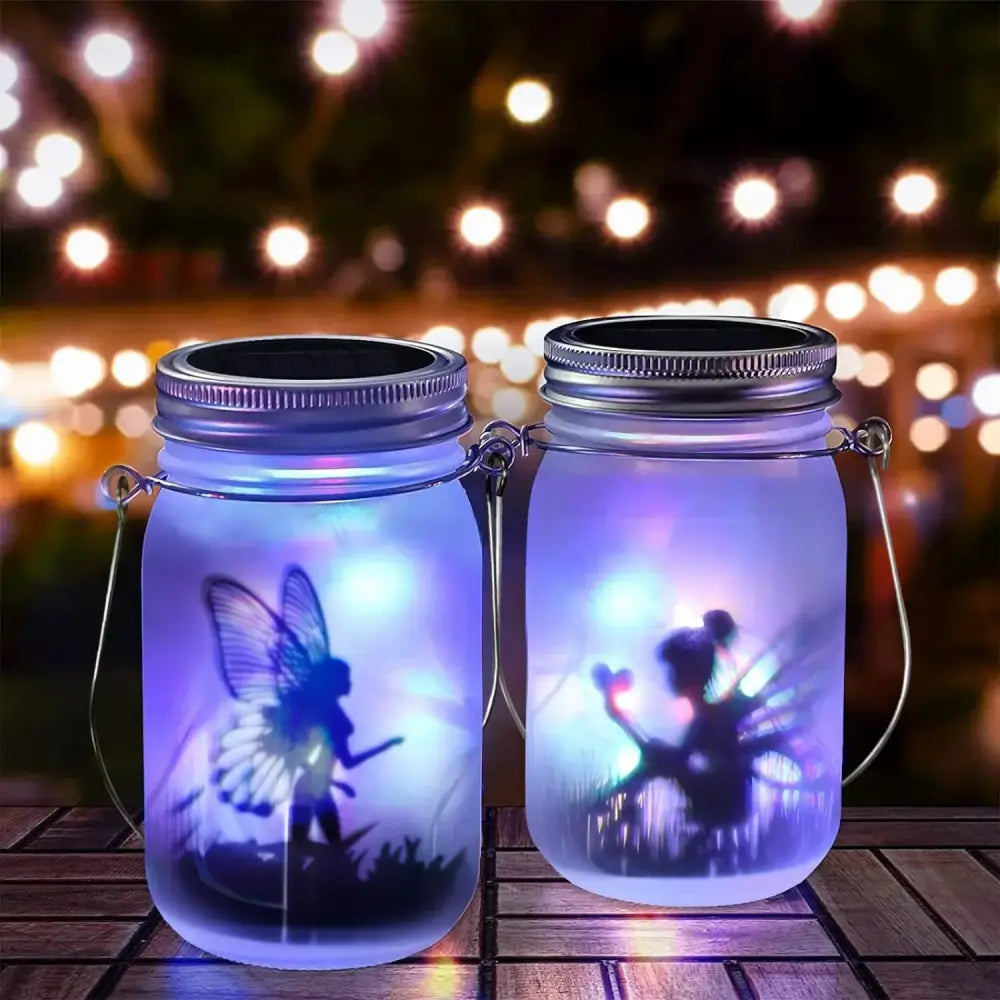 Solar Mason Jar Lanterns