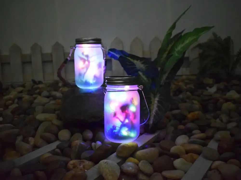 Solar Mason Jar Lanterns