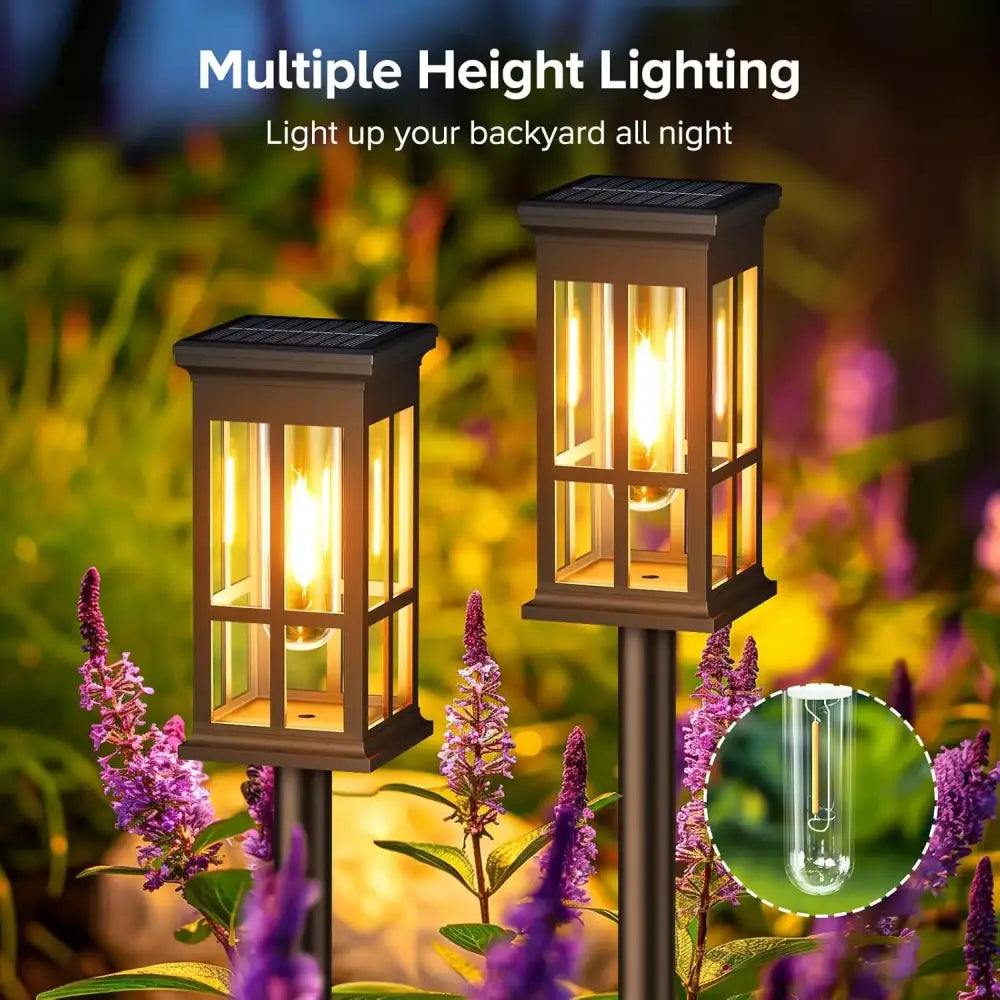 Bronze Solar Pathway Lights