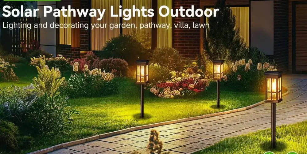 Bronze Solar Pathway Lights