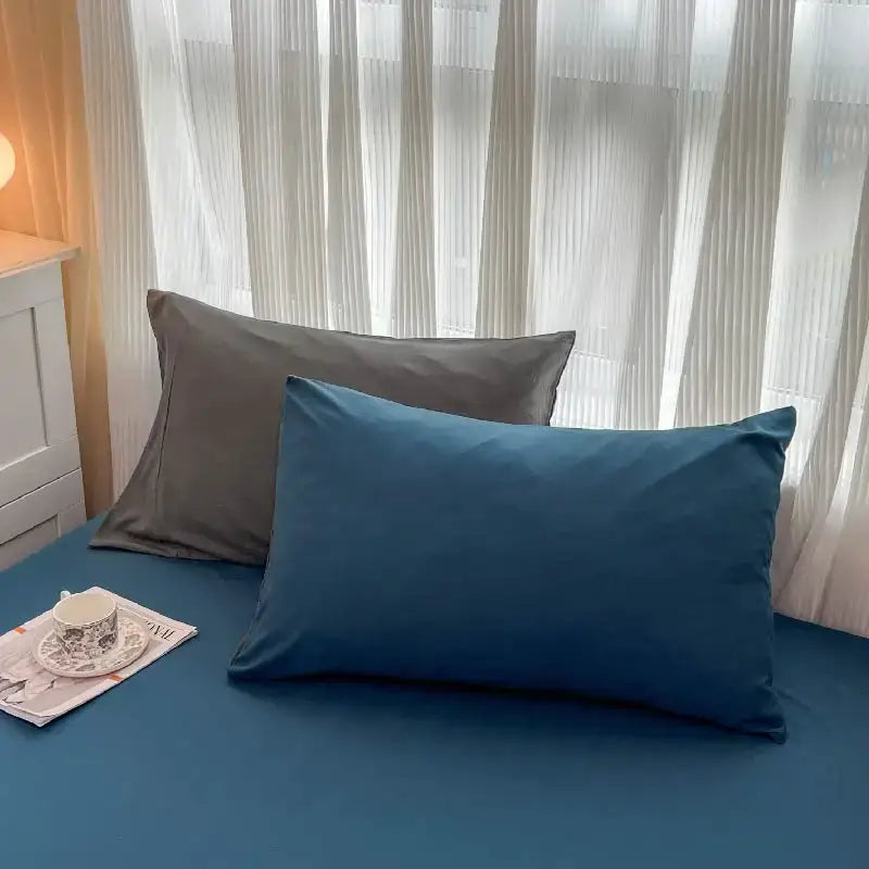 Gray Brush Duvet Cover Set