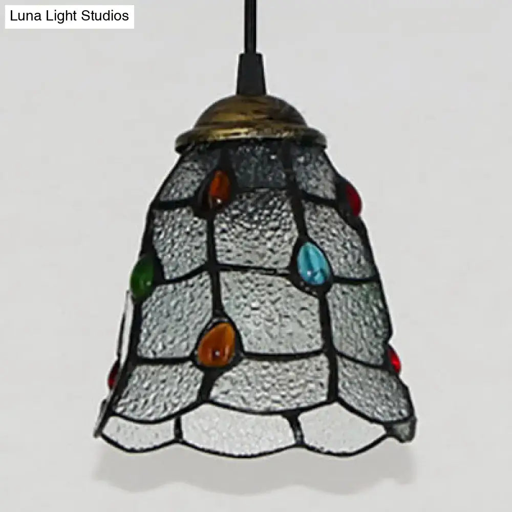 Amber Trumpet Ceiling Pendant