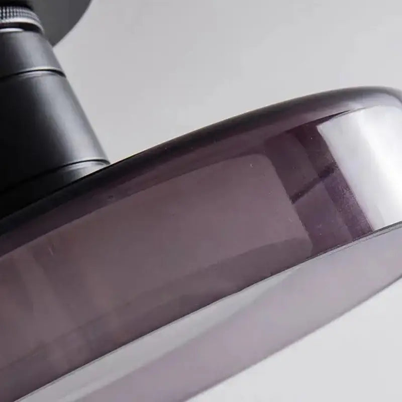 Gray Glass Wall Lamp