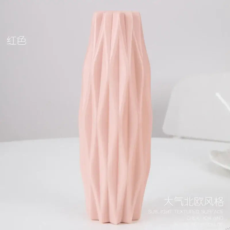 Pastel Plastic Flower Vase