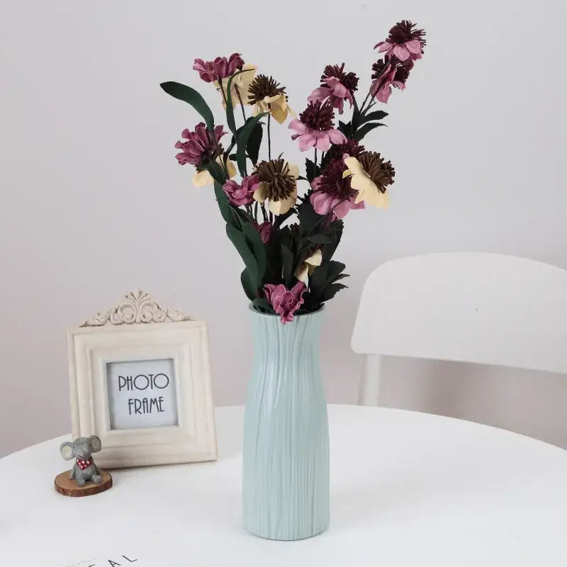 Pastel Plastic Flower Vase