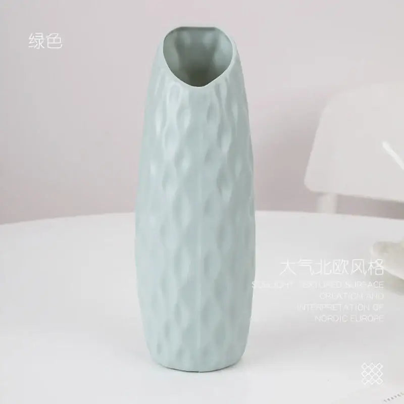 Pastel Plastic Flower Vase