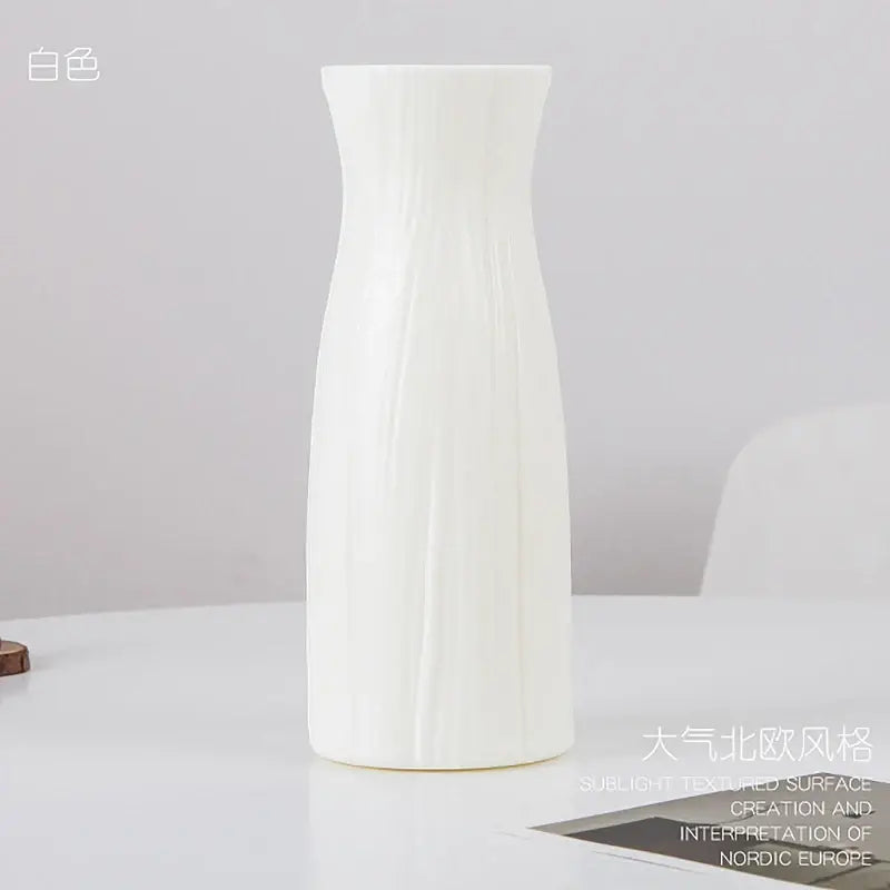 Pastel Plastic Flower Vase