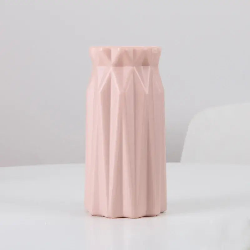 Pastel Plastic Flower Vase