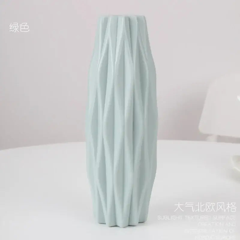 Pastel Plastic Flower Vase