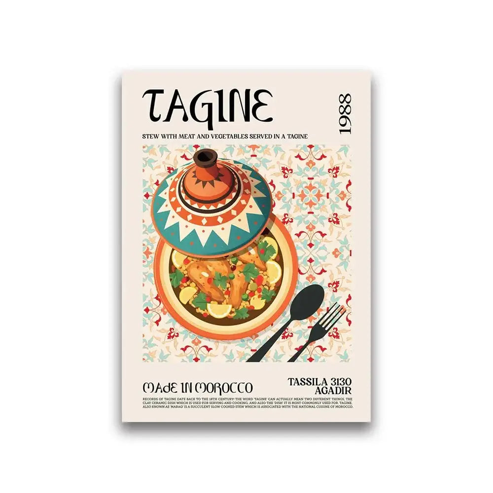 Vibrant Bibimbap Wall Art