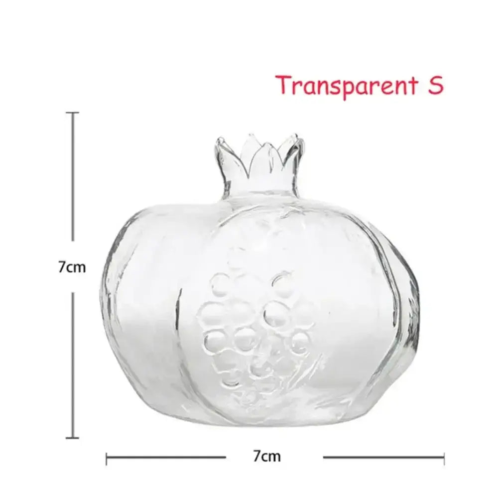 Transparent Glass Trio Vases
